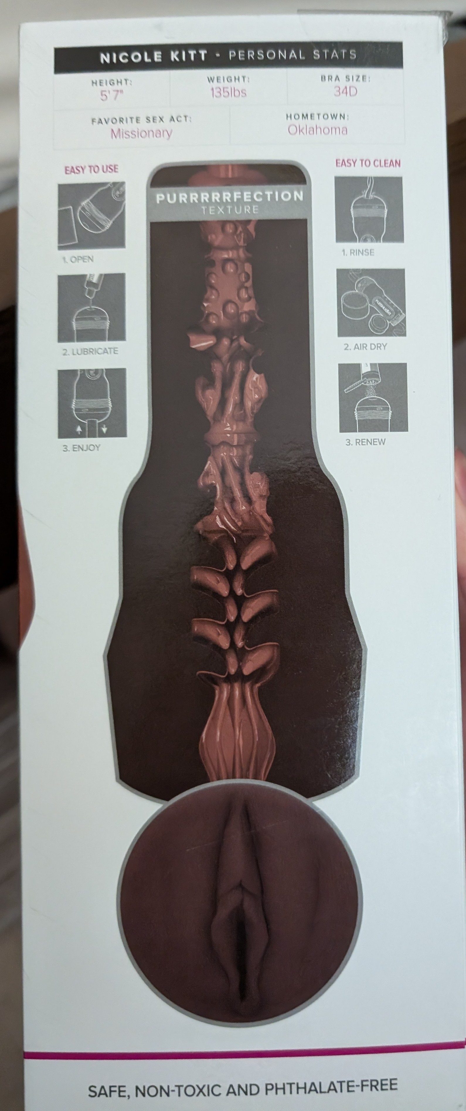 Nicole Kitt Purrfection Fleshlight
